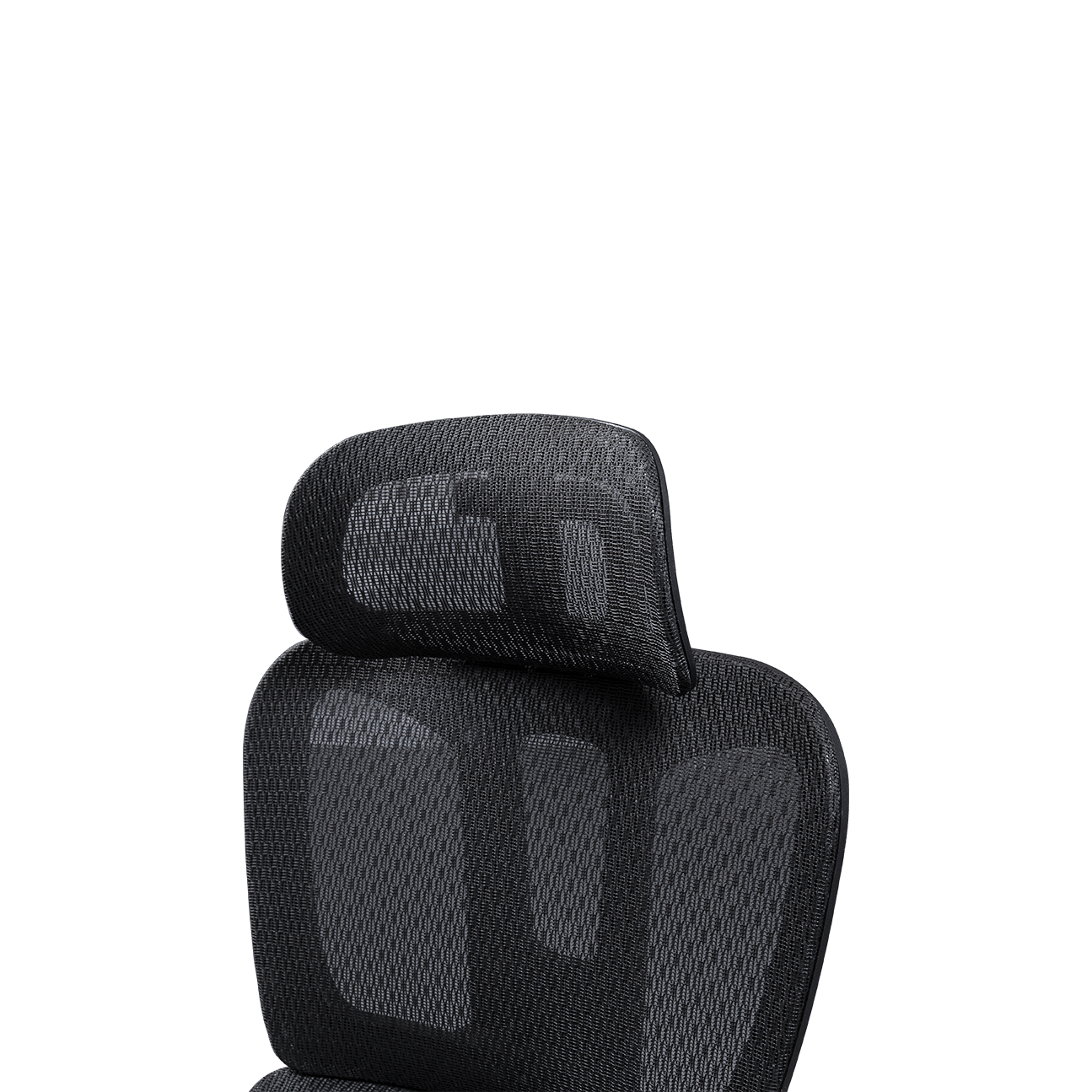 Silla de oficina ergonómica de malla, marco de plástico, silla de malla de diseño clásico, reposacabezas ajustable, silla de oficina con reposapiés details