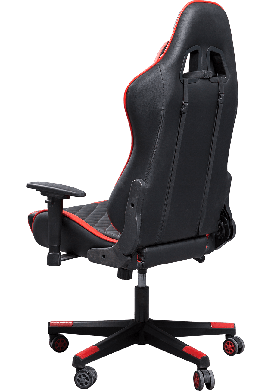 Silla reclinable de cuero para ordenador de carreras, Silla de juego Led con reposapiés, nuevo diseño, envío directo details