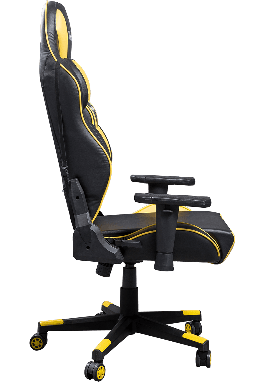 Silla de juegos de estilo abeja de talla grande, silla de juegos de ordenador con reposabrazos ajustable 3D para ordenador PC Gmaer details